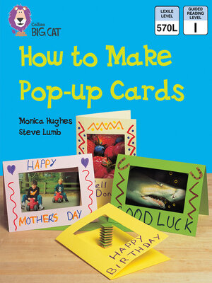 cover image of Collins Big Cat – How to Make a Pop-up Card